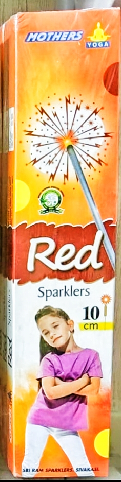 10cm Red Sparklers (10pcs)