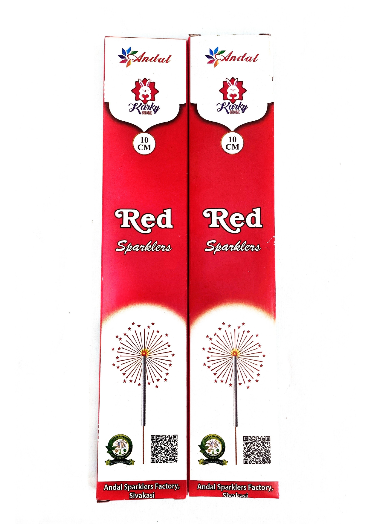 10cm Red Sparklers (10pcs)