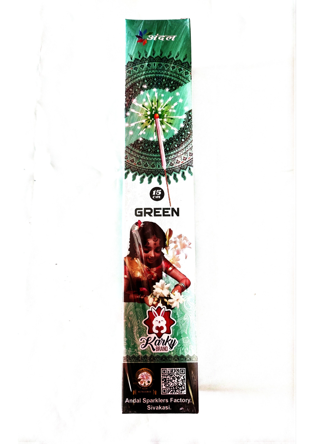15cm Green Sparklers (10pcs)